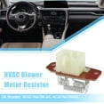 thumbnail image 2 of Unique Bargains HVAC Blower Motor Resistor AC Blower Control Module Fit for Ford F-250 F-350 Super Duty 1999-2007, 2 of 6