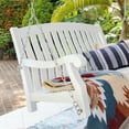 thumbnail image 5 of Cambridge Casual Bonn Hanging Wood Porch Swing - White, 5 of 10
