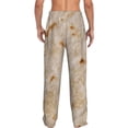 thumbnail image 3 of Picia Tortilla Mens Soft Woven Cotton Elastic Waistband Sleep Pajama Pant Lounge Sleep Pant With Pockets And Drawstring-X-Large, 3 of 9