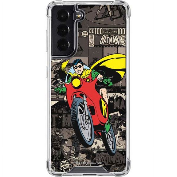 Skinit DC Comics Robin Mixed Media Galaxy S22 Clear Case