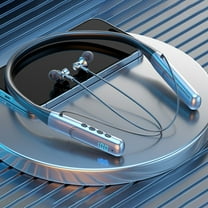 Open-Ear True Wireless Bluetooth Headphones with Microphone, Earbuds with Earhooks, Sweat Resistant, Fast Charging, 28HRS Playtime, Compatible with iPhone & Android