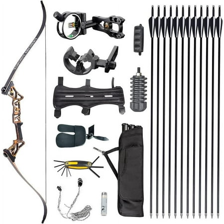 Compound Bow and Archery Sets Archery Hunting Compound Bow Kit for Beginner Adult & Kid Right Hand Archery Compound Bows - 40 45 50Lbs Draw Weight Can Be Selected