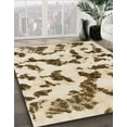 thumbnail image 2 of Ahgly Company Indoor Rectangle Abstract Wood Brown Area Rugs, 2' x 5', 2 of 6