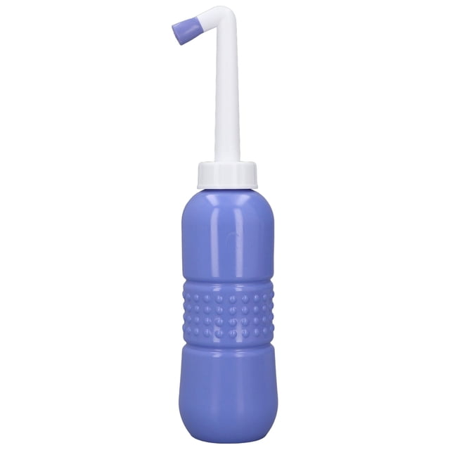 Travel Bidet, 32.5cm Squeeze 650ML Large Capacity Portable Bidet For Perineum Butt Blue