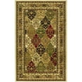 thumbnail image 2 of SAFAVIEH Lyndhurst Oliva Traditional Bordered Area Rug, Multi/Ivory, 6' x 9', 2 of 5