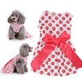 thumbnail image 1 of Vestido De Poliéster Para Perros, Vestido De Verano Para Perros, Poliéster Práctico Y Confiable, Fácil De Limpiar Para Niña Y Perro, 1 of 7