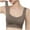 Coffee, variant on Bigersell Strappy Bra On Sale Comfortable Without Underwire Bra Full-Coverage Bra Style F-1004 Black XL