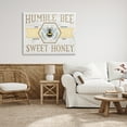 thumbnail image 2 of Stupell Industries Sweet Honey Bumble Bee Sign Country Tartan Banner Graphic Art Gallery Wrapped Canvas Print Wall Art, Design by Jennifer Pugh, 2 of 7