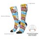 thumbnail image 4 of Balery Rainbow Animals on Noah's Ark Calcetines novedosos Calcetines deportivos Calcetines hasta la rodilla Calcetines de algodón Calcetines originales y geniales, 4 of 6