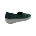 thumbnail image 3 of Fitflop Womens Casa Espadrille Raffia Slip On Loafer Shoes, Sea Blue, US 5, 3 of 3