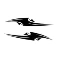 thumbnail image 2 of DYNWAVECA 2Pcs Car Sticker Decal Decor Gift Waterproof Novelty Easy to Install Car Decals Scratch Decal for Auto Window Bus Van RV Black, 2 of 10