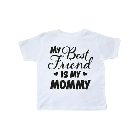 My Best Friend is My Mommy with Hearts Toddler (My Best Friend T Shirt)