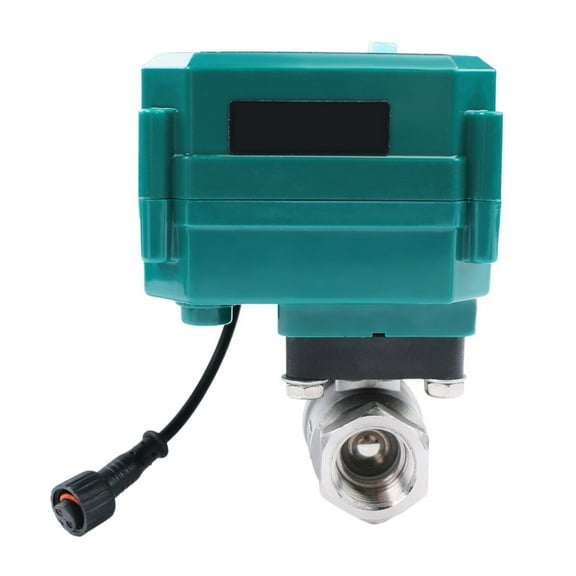 Ball Valve Solid Stainless Steel Smart Motorized Remote Control with Manual Switch