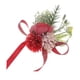 thumbnail image 2 of Muñeca Ramillete Decoración Mano Zulema Flores Artificiales Rojo, 2 of 8