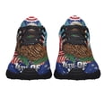 thumbnail image 5 of Patriot Eagle Independence Day Happy Fourth of July Shoes Sneakers Black Size 12, 5 of 7