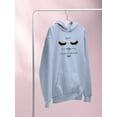 thumbnail image 3 of Lashes Long Standards High Hoodie Women -Image by Shutterstock, Female 3X-Large, 3 of 4