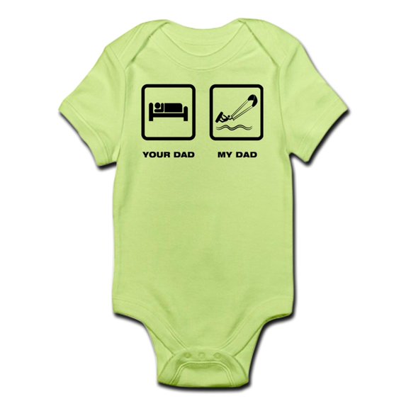 CafePress - Kitesurfing Infant Bodysuit - Baby Light Bodysuit