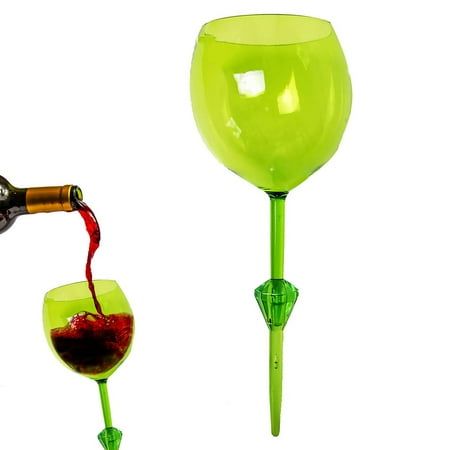 

Leking Floating Beach Glass Shatterproof Poolside Wine Glass Outdoor Wine Glass with Long Stem for Swimming Pool Beach Camping Picnic and Vacations first-rate