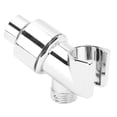 thumbnail image 3 of Electroplating Tee Shower Head Bracket Holder Adapter Fittings for Home Bathroom Use, 3 of 5