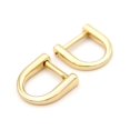 thumbnail image 1 of CRAFTMEMORE Anillo de tornillo de grillete con anillos en D pequeños para llavero, tirador de cremallera, pulsera de paracord de repuesto, barra interior de 3/8 pulgadas, 5 piezas (dorado), 1 of 5