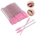 thumbnail image 4 of Disposable Non- Disposable Eyebrow Brush,  Disposable Eyelash Brush, For Makeup Practice Salon Home Pink, 4 of 8