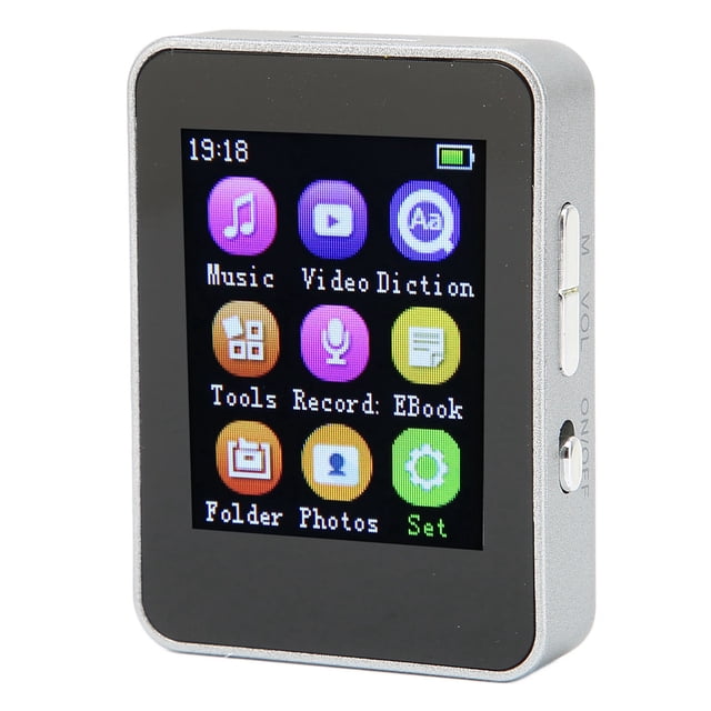 T7, Reproductor de Música MP4 Sound Mp4 Player de 1.8 Pulgadas Música de Pantalla para Estudiar