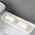 thumbnail image 4 of Bandeja de cocina, organizador de fregadero de doble capa para encimera de cocina/baño, soporte para jabón y esponja, 4 of 5