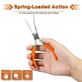 thumbnail image 3 of SPEEDWOX 5.5 Inches Hose Grip Pliers Ring Nose Pliers O-Shape Pliers Spark Plug Removal Pliers Cable Clamp Removal Tool for Auto Vehicle Maintenance Hand Tool Accessory, 3 of 7
