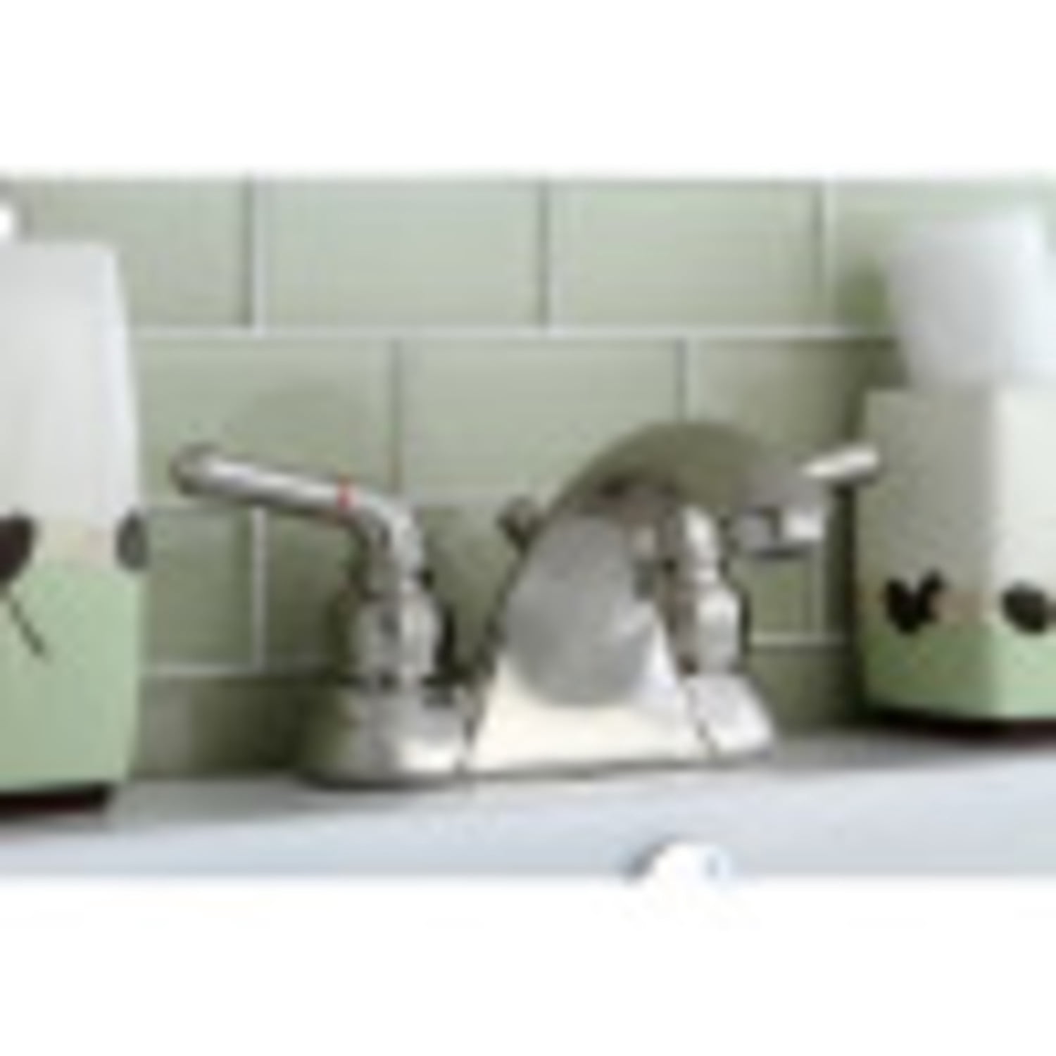 Kingston Brass Naples Two Handle 4" Centerset Lavatory Faucet with Retail Pop-up
