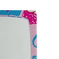 thumbnail image 2 of Ambesonne Colorful Fitted Sheet, Hearts in Square Shape, Queen Size, Blue Ivory Pink, 2 of 2