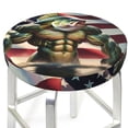 thumbnail image 3 of Susaid giant bass with big muscles Print Elastic Bar Stool Cover Personalized Washable Stool Cover for Barbershop Home Bar Kitchen-12 inch, 3 of 7