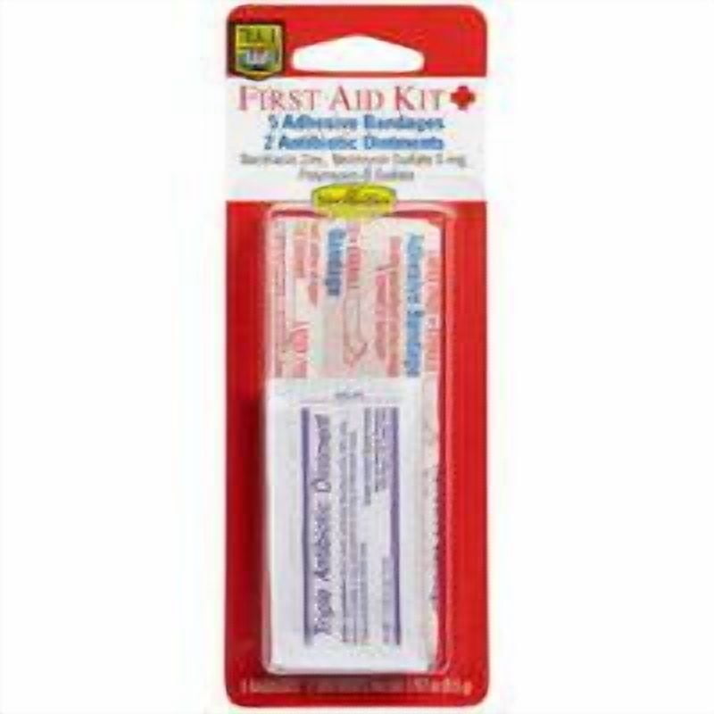 First Aid Kit, Compact Emergency Medical Supplies, Trial Size (Pack of 1)