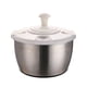 thumbnail image 1 of Centrifugadora de ensaladas grande con tapa, escurridor, recipiente y colador. Centrifugadora multiusos para lechuga, secadora de verduras, lavadora d, 1 of 9