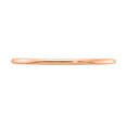 thumbnail image 3 of Stackable Expressions 10 Karat Rose Gold 1.2mm Half Round Band, 3 of 7