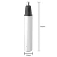 thumbnail image 3 of Recortadora de pelo eléctrica para orejas y nariz, herramienta portátil para cortar el pelo para hombres blanco Ehuebsd Libre de BPA, 3 of 6