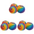thumbnail image 1 of YWIYIUD 9PCS 5.08inch Portable and Durable Interactive Toys for Party Sports Activities Coordination Training and Stress Reliefing Reusable Colorful KnittedBalls for Teens and Beginners, 1 of 8