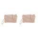 thumbnail image 3 of Minnieouse Bolso De Paja Clásico Cartera De Moda Y Conveniente Bolso Bandolera Bolso De Hombro Monedero De Moda Blanco Cremoso Blanco crema 2Conjunto, 3 of 6