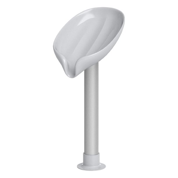 Plato de soporte de jabón Soporte para jabón en barra, jaboneras Contenedor de esponja con ventosa Caja de jabón autodrenante para fregadero de cocina de , Gris alto Gris alto Magideal Plato de soporte de jabón