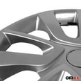 thumbnail image 6 of OMAC 15 Inch Wheel Covers Hubcaps for Ford Fiesta Silver Gray, 6 of 10