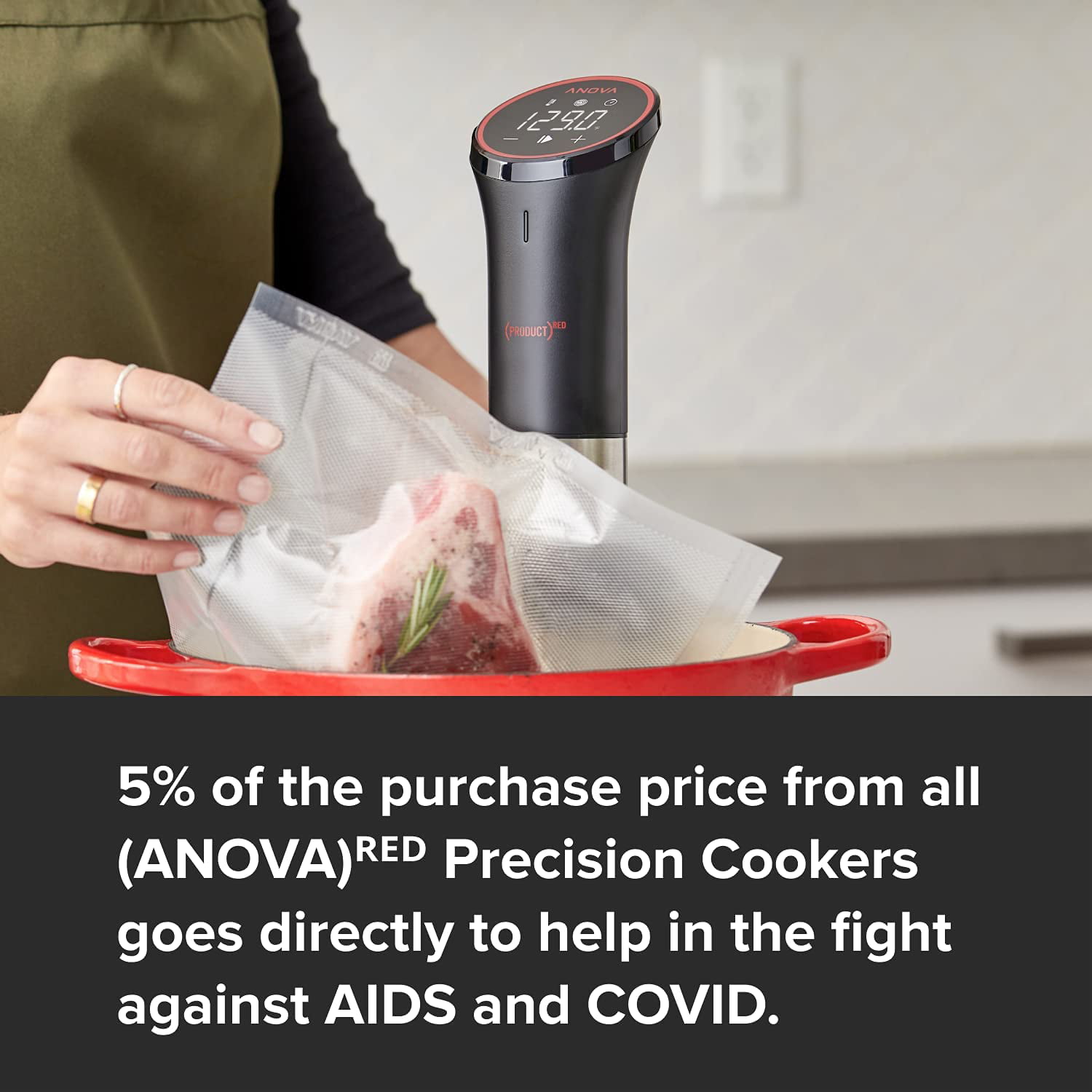Anova Culinary Precision Vacuum Sealer Pro & Anova Culinary Precision  Vacuum Sealer Bag (Rolls),Clear,ANBR01 & Anova Culinary Precision Vacuum  Sealer