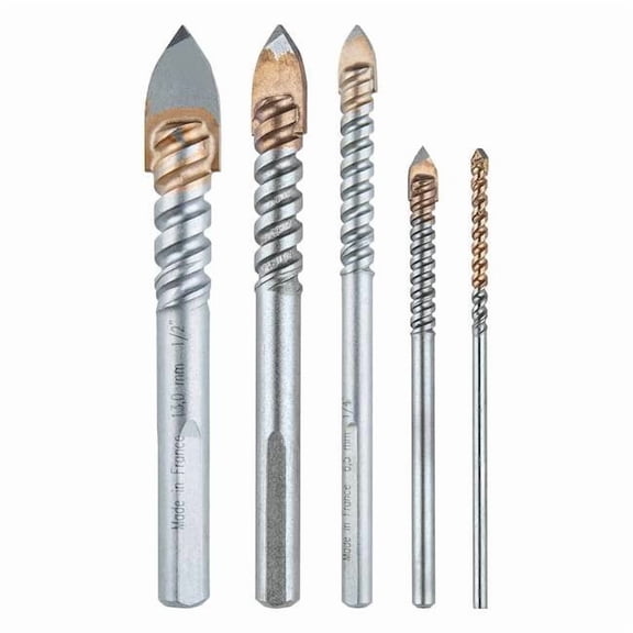 Makita 5 Pc. Assorted Glass & Tile Bit Set B-68993