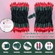 thumbnail image 2 of Luces navideñas LAMPHOME de color rojo superbrillante, 100 luces, 6 m, 2 of 7