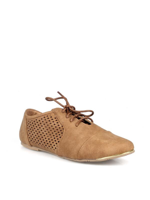 Aetrex Women's Dahlia Lace Up Oxfords- Navy