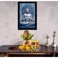 thumbnail image 3 of IBA Indianbeautifulart Lord Buddha In Meditation Poses Digital Prints Poster With Frame For Living Room Home Decor Religious Frame Wooden Frame For Wall Decor, 3 of 7