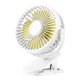 thumbnail image 1 of Escalada USB Mini Clip Fan Portable Travel Desk Cooling Ventilador (Blanco 1200mAh) Tmvgtek Para Estrenar, 1 of 6