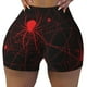 thumbnail image 2 of Fotbe Red Spider On The Web Shorts Sin Costuras – Shorts Deportivos de Cintura Alta para Mujer, Elásticos para Gimnasio, Yoga, Running o Ciclismo-Small, 2 of 8