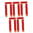 thumbnail image 3 of 5 juegos de papel para puertas Chunlian en blanco (17 x 104 cm), decoración para escribir a mano, color rojo Estilo C, 3 of 7