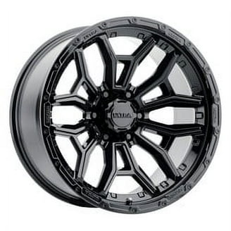 Akuza Zenith 18 Black Wheel / Rim 4x100 & 4x4.5 with a 45mm Offset