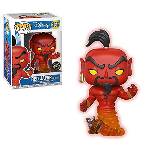 skal nøgen Afgift Funko POP! Aladdin CHASE Glows in the Dark Red Jafar (Genie Form) #356 -  Walmart.com