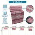 thumbnail image 7 of Table Runner Dresser Scarf 16 x 72 Inch Abstract Pink Gradient Waves Beach Lines Table Runners Non-Slip Heat Kitchen Dining Table Decor for Indoor Outdoor Home Party Decoration, 7 of 7